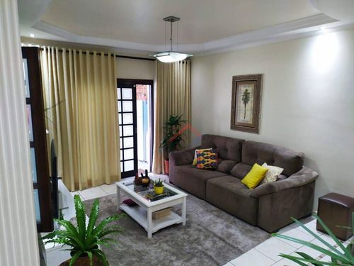 Imagem 1 de 22 de Sobrado Com 3 Dormitórios À Venda, 203 M² Por R$ 650.000,00 - Parque São Vicente - Mauá/sp - So0005