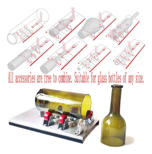 Herramienta For Cortar Botellas De Vidrio, Cortador De Vidr