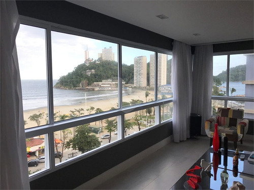 Imagem 4 de 18 de Apartamento Á Venda 4 Dormitórios, 1 Vaga De Garagem Frente Mar Itararé São Vicente - Reo597675