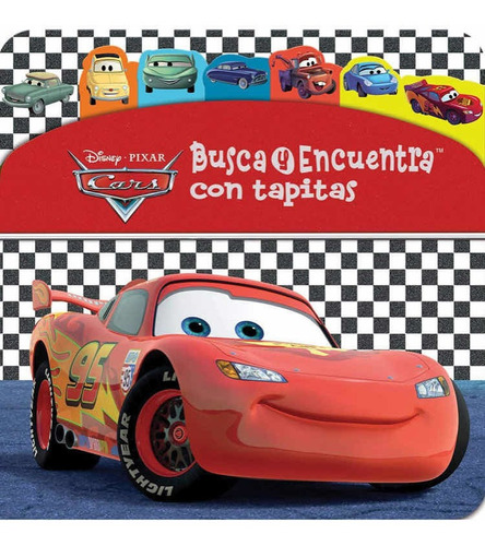 Libro Disney Cars Busca Y Encuentra Con Tapitas 