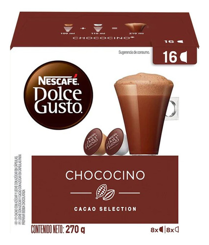 Capsulas Dolce Gusto Nescafe Chococino