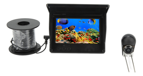 Cámara De Pesca Submarina Fish Finder De 5 Pulgadas, Lcd, Hd