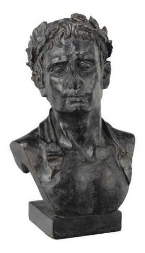 Figura Busto Estatua Escultura Atticus 36x23x17 Cm
