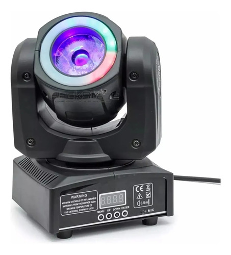 6 Mini Moving Farol Beam 60w 2in1 Effect Beam Dj + Mesa Dmx