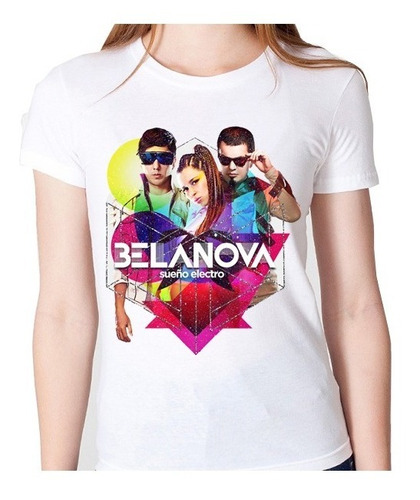 Playera Camiseta Belanova Grupo Moda Album Unisex Increible