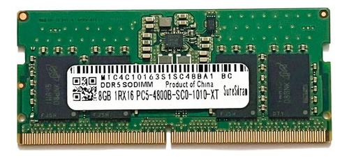 Memória Notebook 8gb Ddr5 4800mhz Micron Mtc4c10163s1sc48ba1