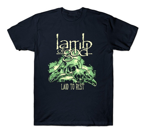 Playera Camiseta Lamb Of God Banda Death Metal Groove Laid