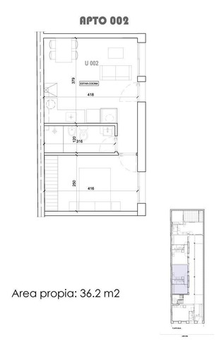 Imagen 16 de 18 de Con Renta. Venta Apartamento 1 Dormitorio A Estrenar En La Comercial Bajos Gastos.