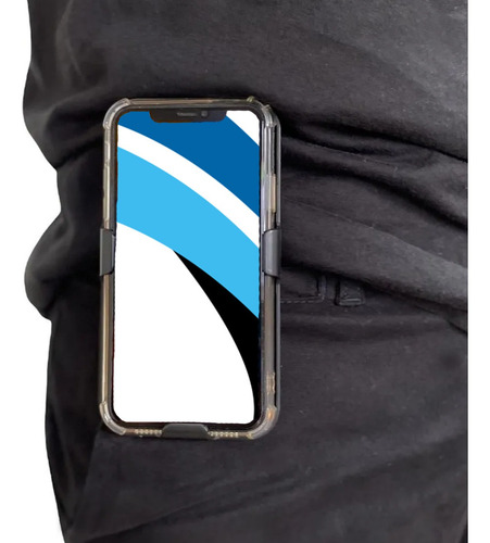 Imagem 3 de 5 de Capa Porta Celular Suporte De Cintura E Carro 6.1