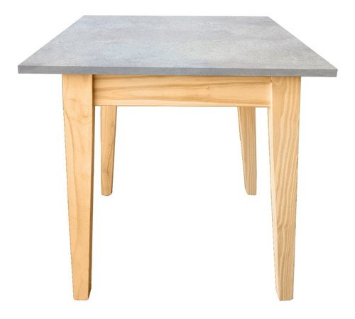 Mesa Nordica Escandinava 70x70 Pata Natural Cocina Bar