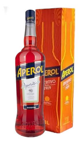 Apertitivo Aperol Botellón 3 Litros Con Estuche