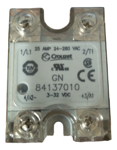 Relevador De Estado Sólido Crouzet Gn 84701310 25 Amp 