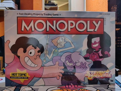 Steven Universe Monopoly Hot Topic (Usado)