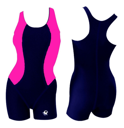 Traje De Baño Para Natacion Mujer Jammer Marine Mariposa Pbt