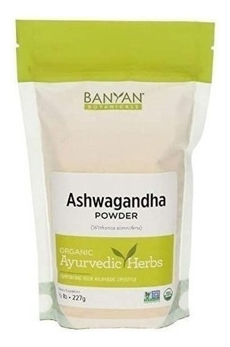 Ashwagandha - Banyan Botanicals - 227gr - Organico  -