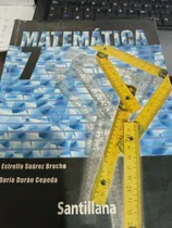 Comprar Matemática 7mo 1 Año Santillana