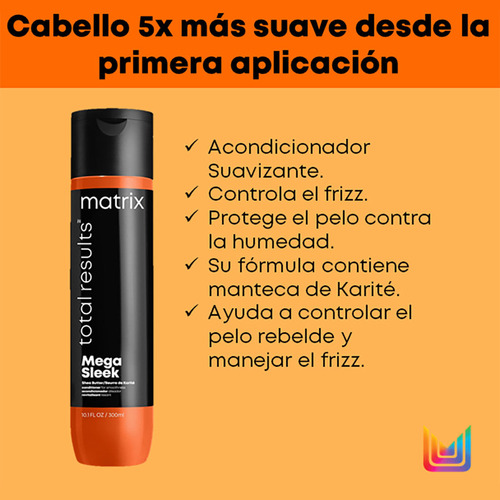 Acondicionador Matrix Total Results Mega Sleek 300 Ml