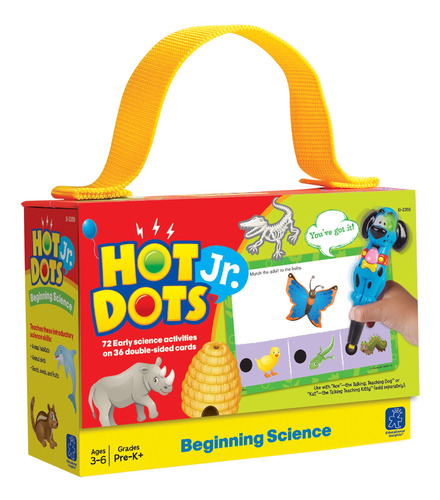 Educational Insights Hot Dots Jr Set Beginning Ciencia