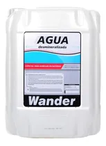 Comprar Agua Desmineralizada  Wander Balde X 20 Lts