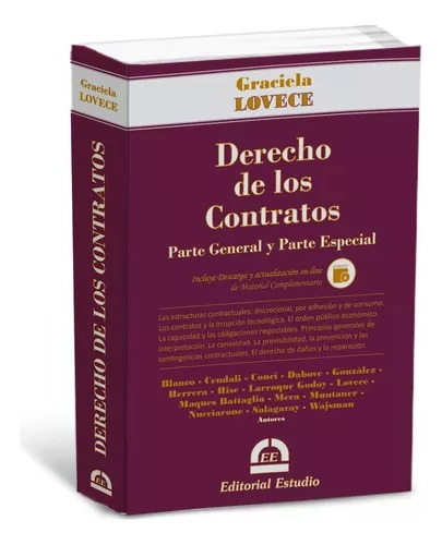 Manual De Derecho De Los Contratos Lovece