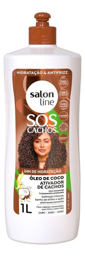 Coco Salon Line Kit Hidratação Dos Cachos Com 6 Produtos