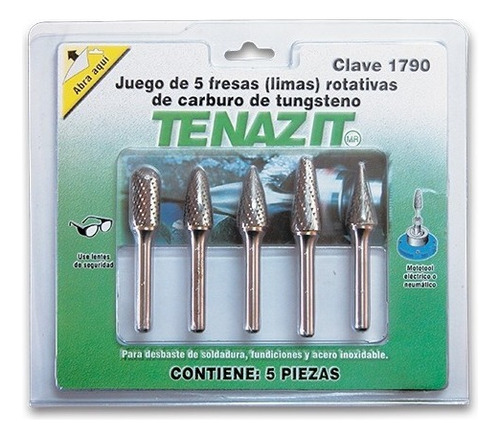 Kit De Limas Rotativas Para Metal E Inox Austromex Aus-1790