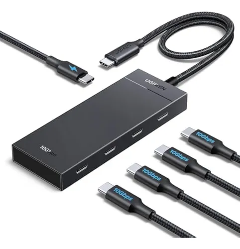 Ugreen Hub Usb C De 100 W Y 10 Gbps - Adaptador 5