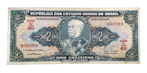 Cédula 2 Cruzeiros 1956 - Br C 062