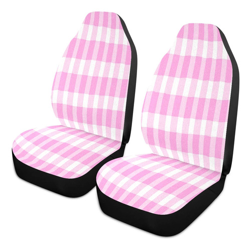 Funda Asiento Coche Diseño Cuadro Antideslizante Transpirabl