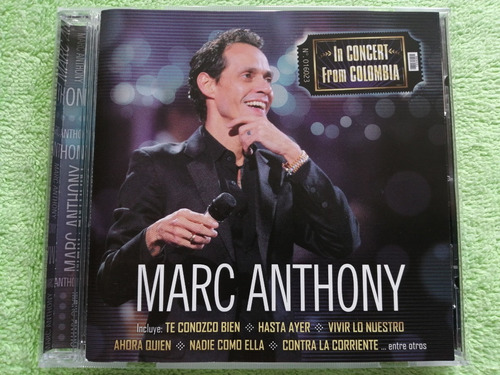 Eam Cd Marc Anthony In Concert From Colombia 2013 Salsa Live