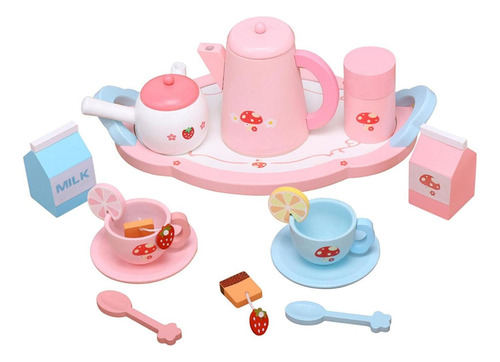 Juego De Rol De Taza De Pastel De Té De Juego De Té 1500g