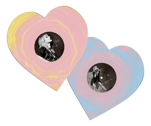 Taylor Swift Lover (live From Paris) Heart Shaped Vinilo 2lp
