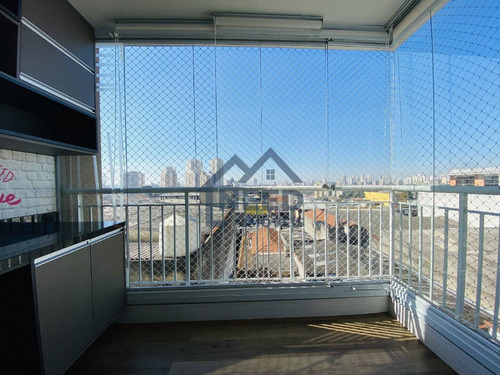 Imagem 6 de 15 de Apartamento Cursino, 85m2, 3 Dorms, 2 Vagas, Com Armários E Ar Condicionado - Apt1008
