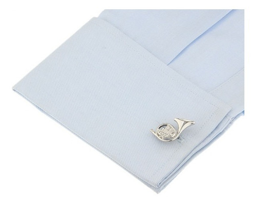 Colleras Tuba Trombón Música Gemelos Para Camisa, Traje