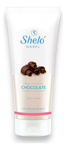 Crema Corporal Chocolate Relaja Y Suaviza Anti-estrés Shelo