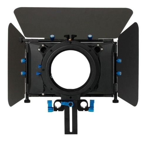 Imagem 2 de 12 de Parasol Matte Box M4 Aluminio Para Dslr E Trilho 15mm