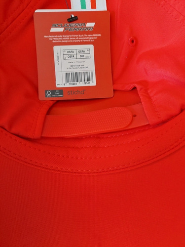 Imagen 9 de 9 de Gorra Scuderia Ferrari F1 Leclerc Producto Genuino Sainz