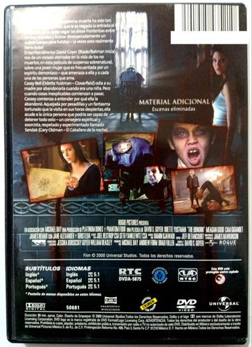 La Profecia Del No Nacido The Unborn Terror Dvd Original (Usado)