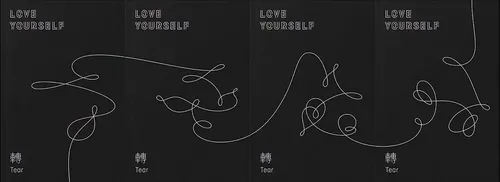 Bts - Love Yourself 'tear' (pacote De 4 Versões) Zjzj