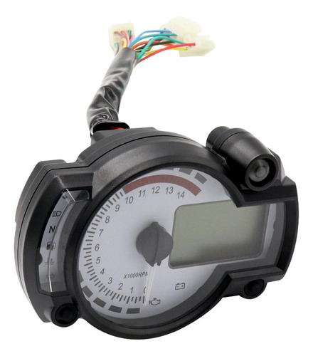 299 Kmh Universal 7 Digital 14000rpm Velocímetro Para