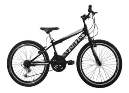 Bicicleta Ni o Rin 24 18 Cambios Doble Pared Negro Sforzo