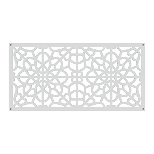 Panel Decorativo De Rejilla 73030569, Blanco