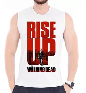 Camiseta Regata The Walking Dead Rise Up Séries E Filmes