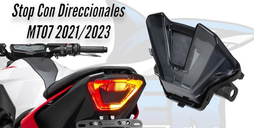 Stop Con Direccionales Yamaha Mt07 2021/2023