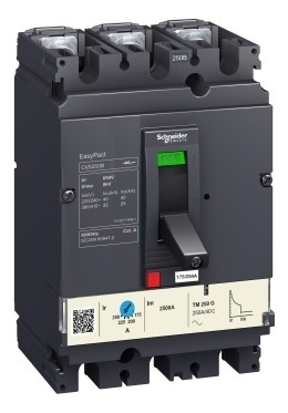 Breaker 3x80 Amp Schneider Electric Cvs100f Lv510336