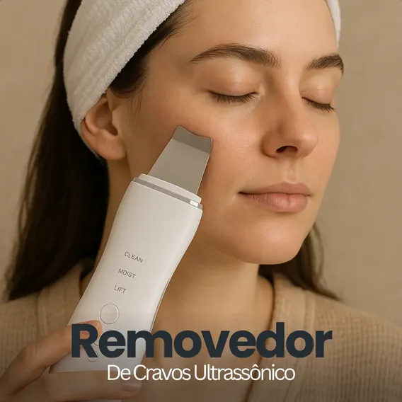 Peeling Facial Ultrasonico Profissional Ionização Cravos Acne Lifting Limpeza Pele Portátil Usb