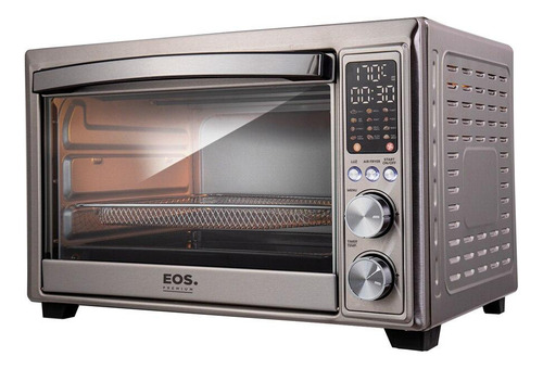 Forno E Fritadeira Air Fryer Eos 38l Inox Eaf40aid 110v