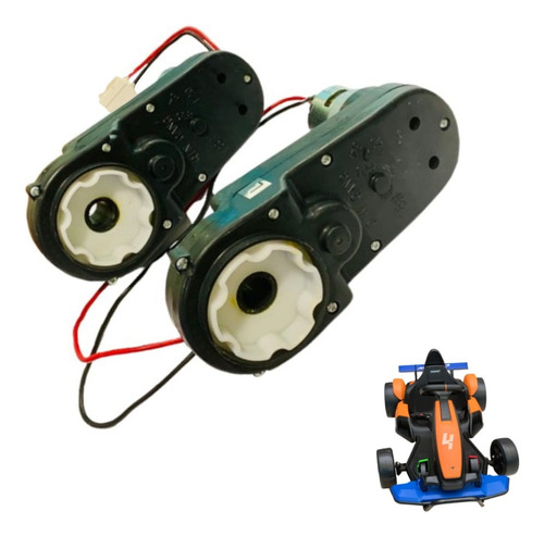 2 Motor Carrito Montable Para Go Kart Mc Laren 24 Volts
