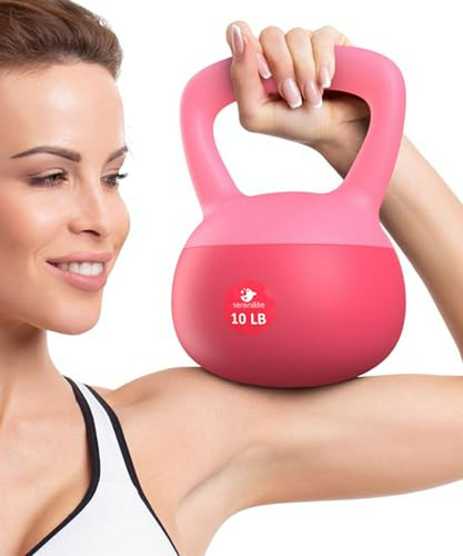 Juego De Kettlebells Seguros Para Entrenamiento En Casa