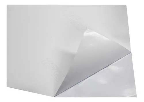 Rollo de vinilo adhesivo blanco brillante – Enorme rollos de vinilo blanco  permanente brillante – Las hojas de vinilo blanco de 12 x 40 pies son el
